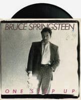 BRUCE SPRINGSTEEN One Step Up Vinyl Record 7 Inch US Columbia 1988
